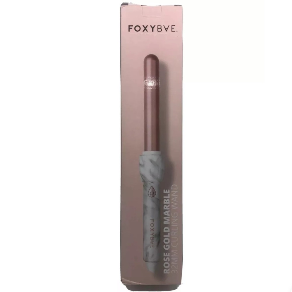 FoxyBae 32 mm Rose gold tourmaline curling wand